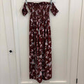 Japna Size S Burgundy Preloved Dress