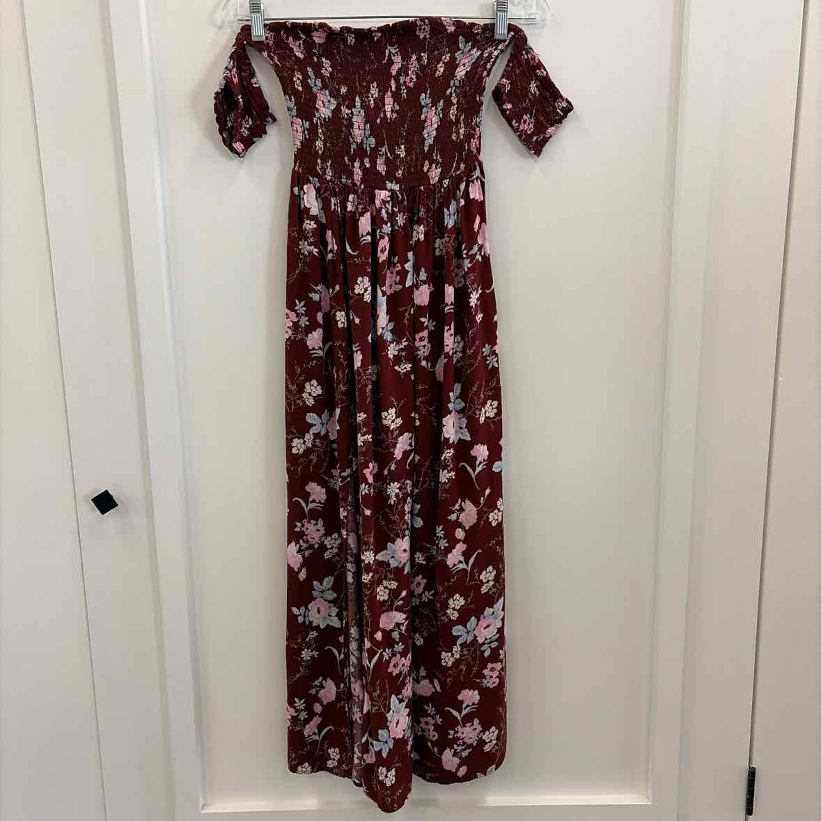 Japna Size S Burgundy Preloved Dress