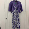 Connected Size 14 Purple Preloved 2 pc Dress Set
