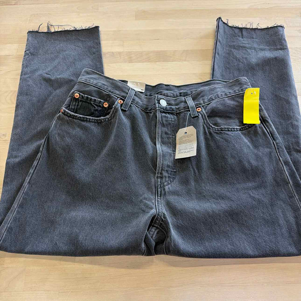 Women's Levi's 501 Crop Original Straight Jeans