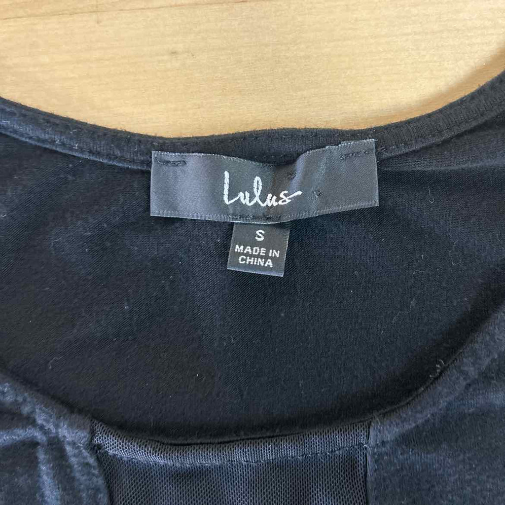 Lulus Size S Black Preloved Bodysuit