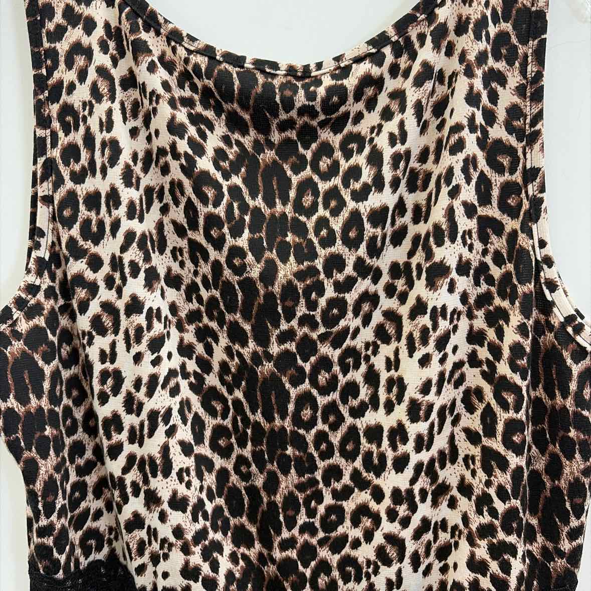 Casting Size L Black Brown Lace Preloved Dress