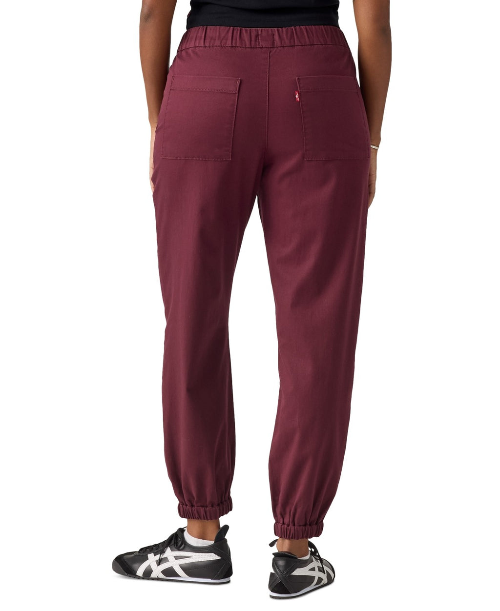 Levi's Women's Mid-Rise Essential Joggers - Merlot
