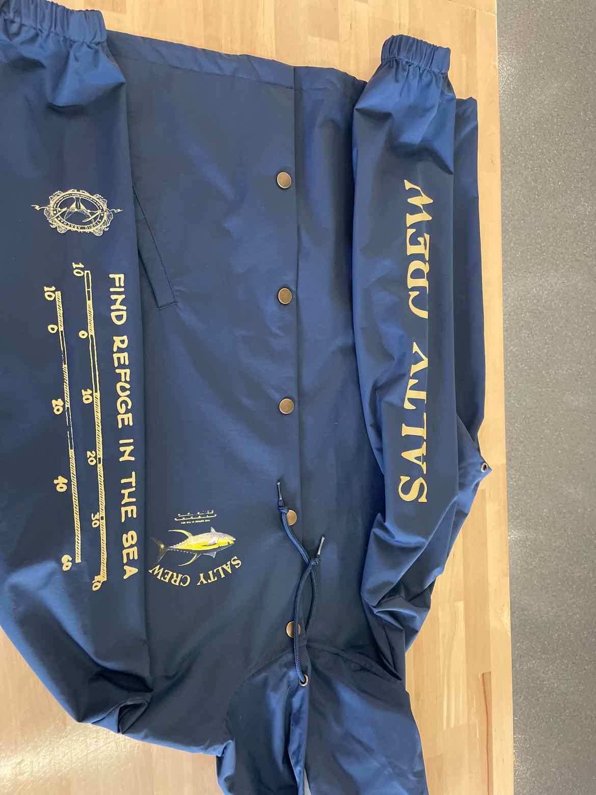 Salty Crew Size M Navy MENS Jacket