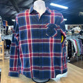 Levi's Size S Blue Red Preloved MENS Button Down Shirt