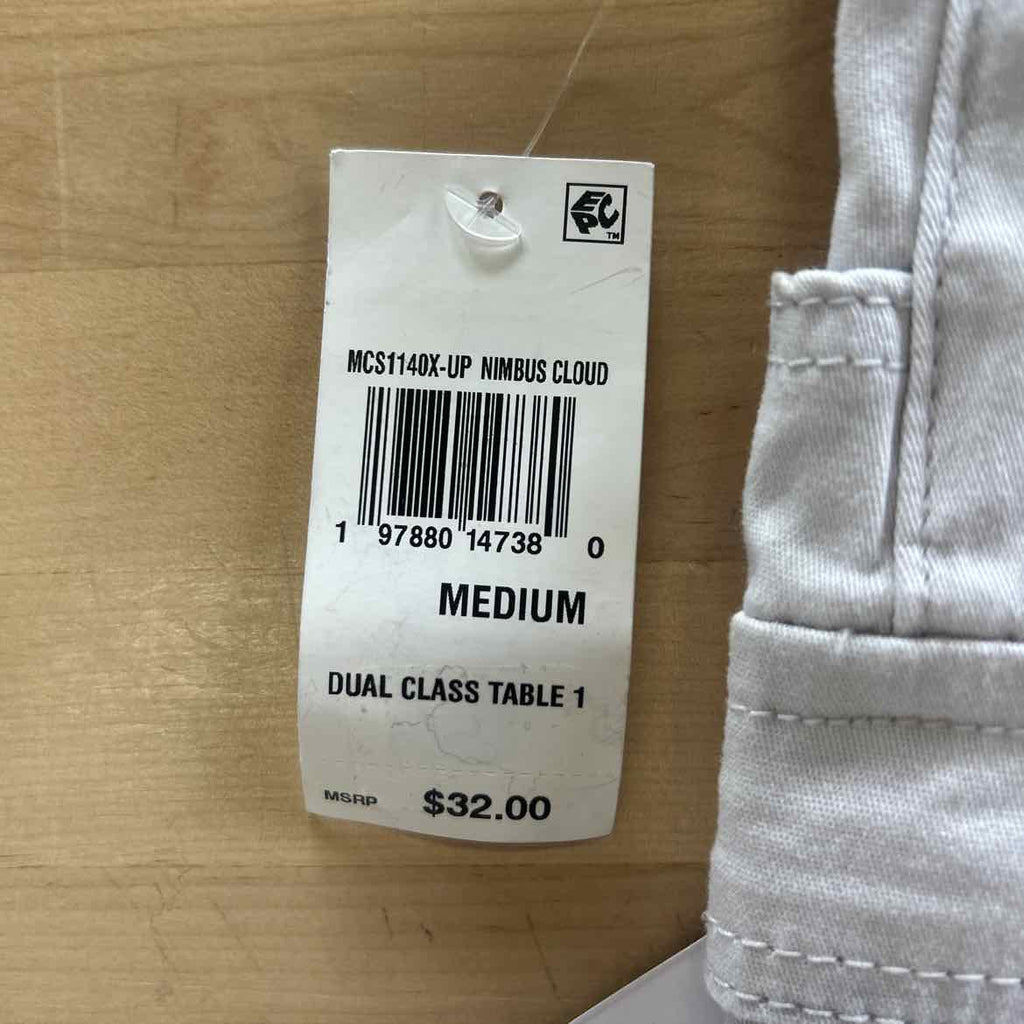 Madden Girl Juniors' High Rise Utility Shorts - Nimbus Cloud - M