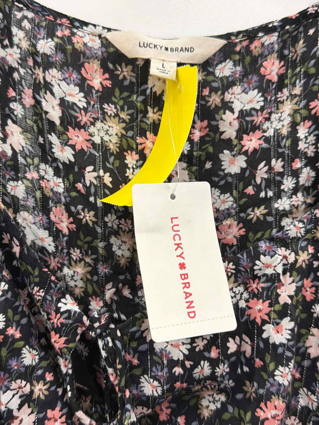 Lucky Brand Size L Black Dress