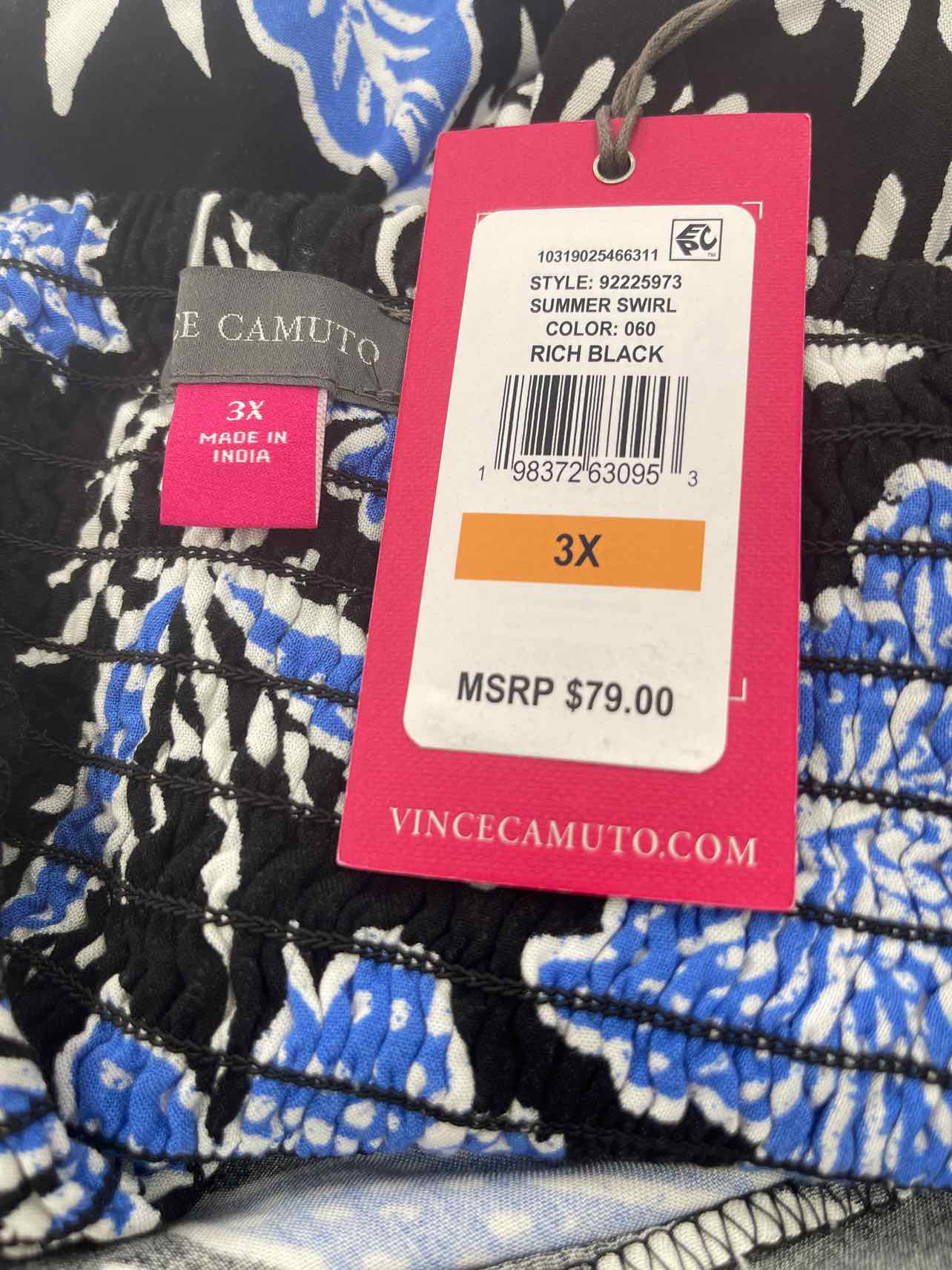Vince Camuto Size 3X Blue New Dress