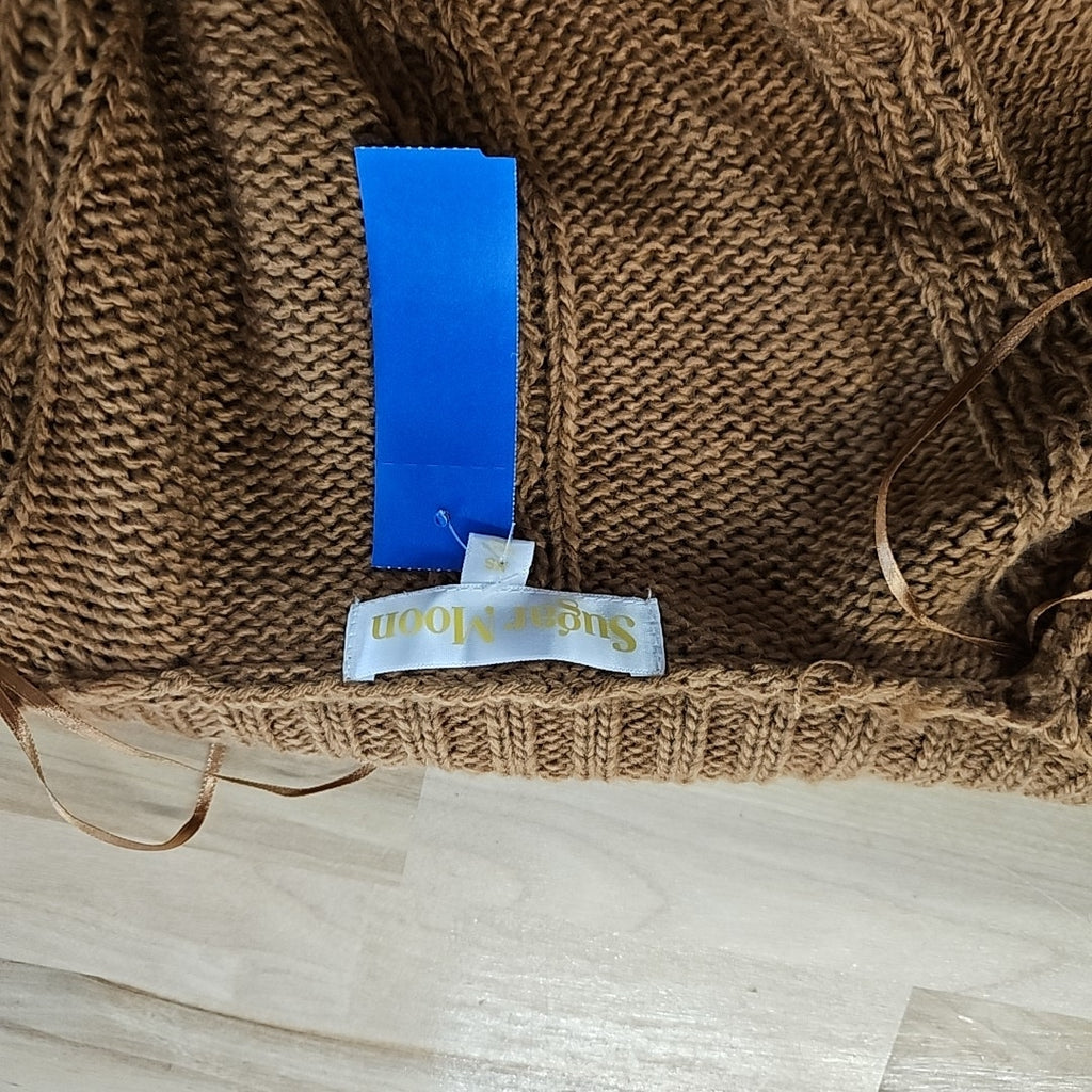 Sugar Moon Size XS Brown Cardigan