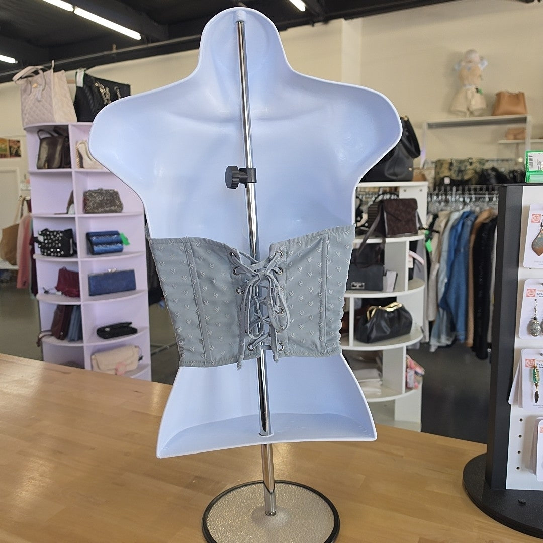 Kendall & Kylie Size S Blue Preloved Corset