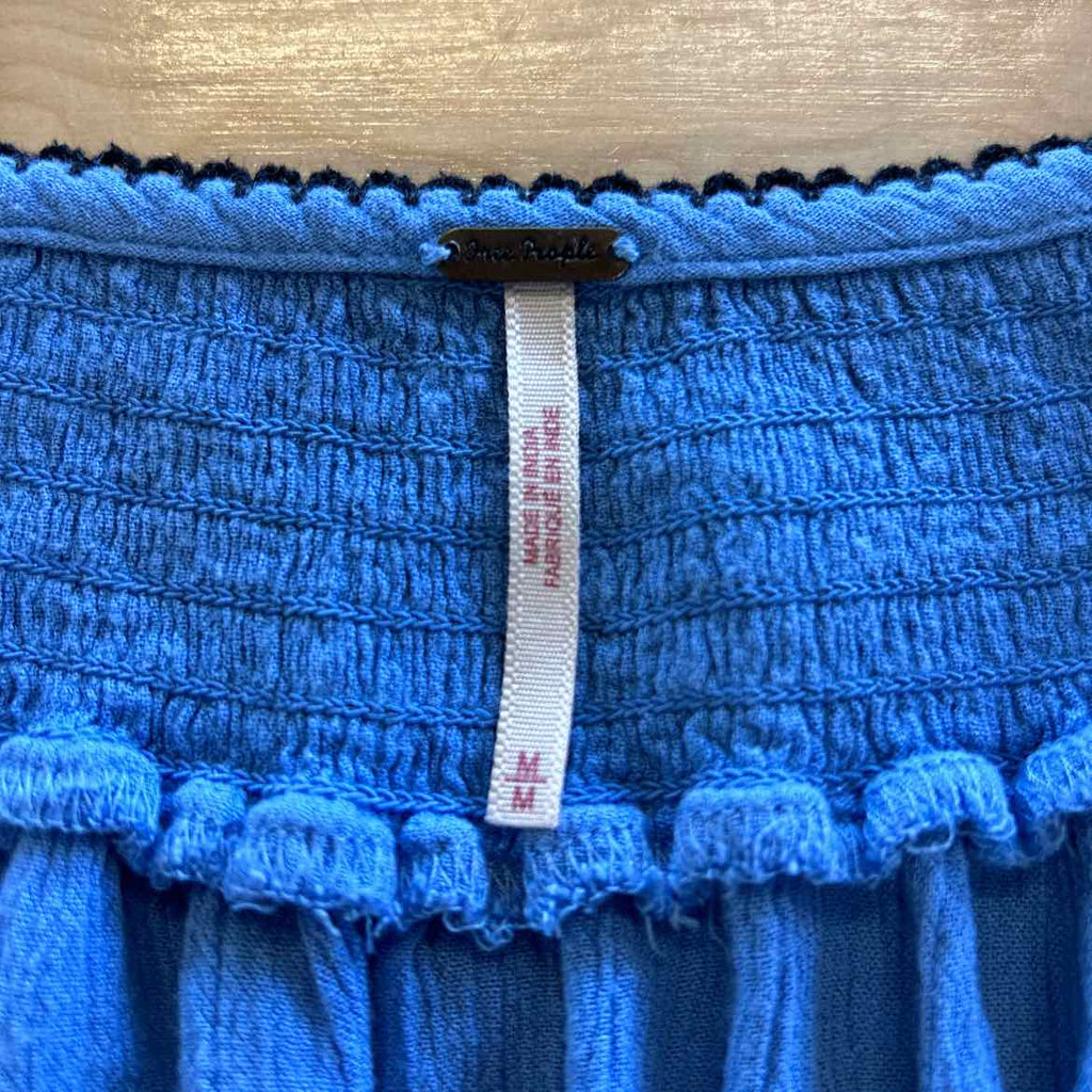 Free People Size M Blue Dress