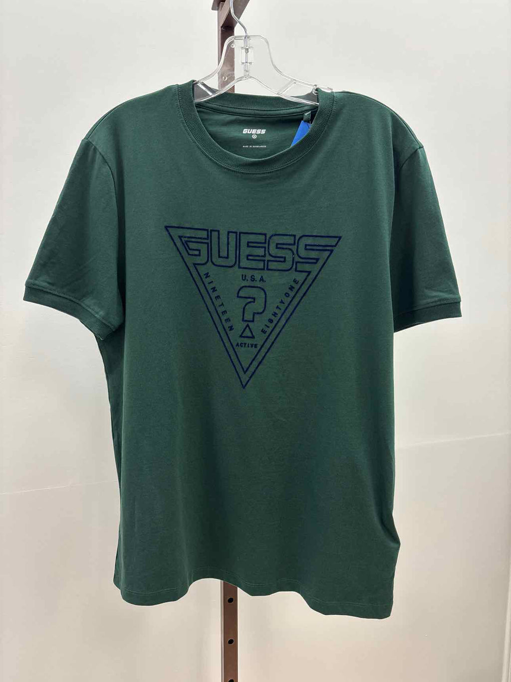 Guess Size M Green New MENS T-shirt