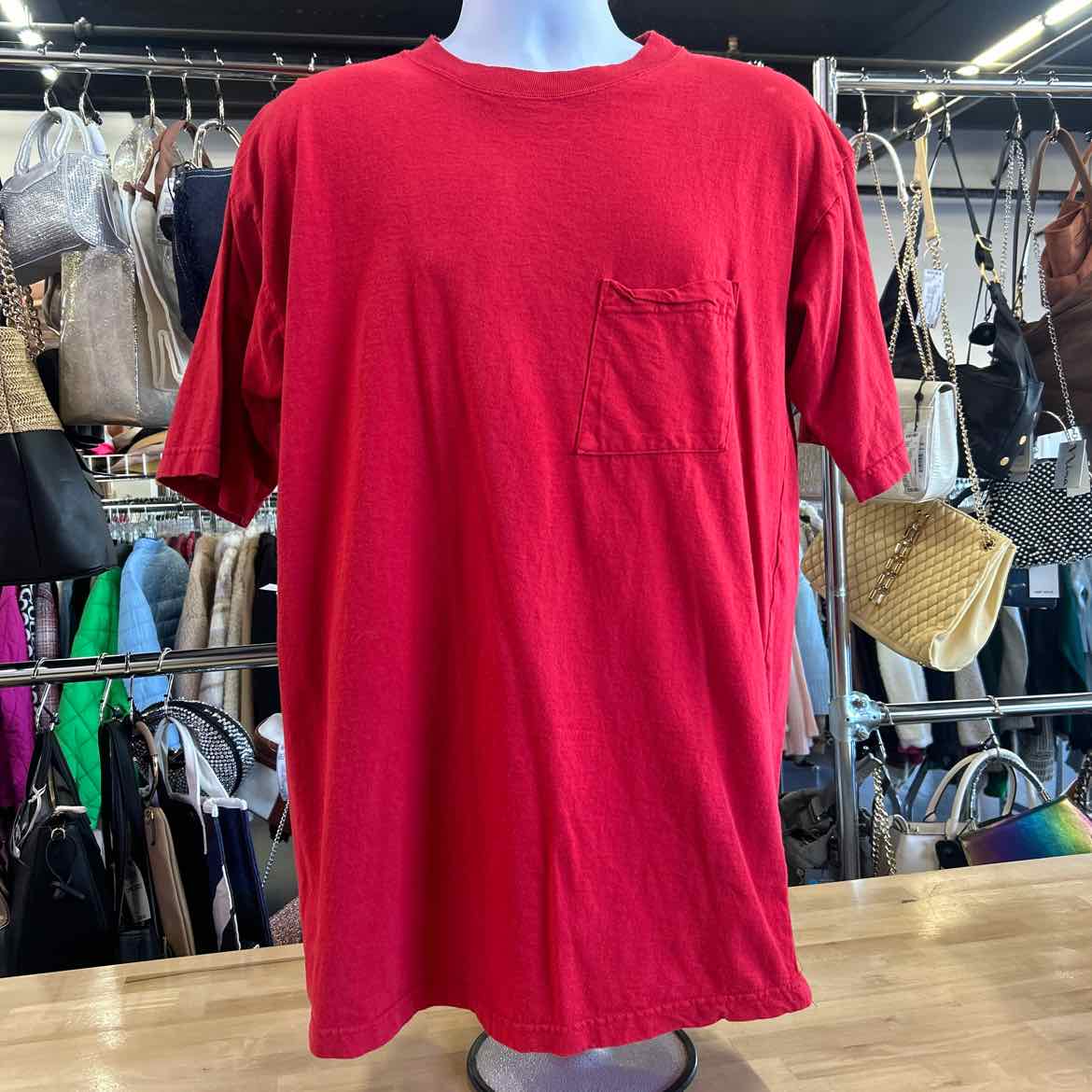 St John's Bay Size M Red T-shirt