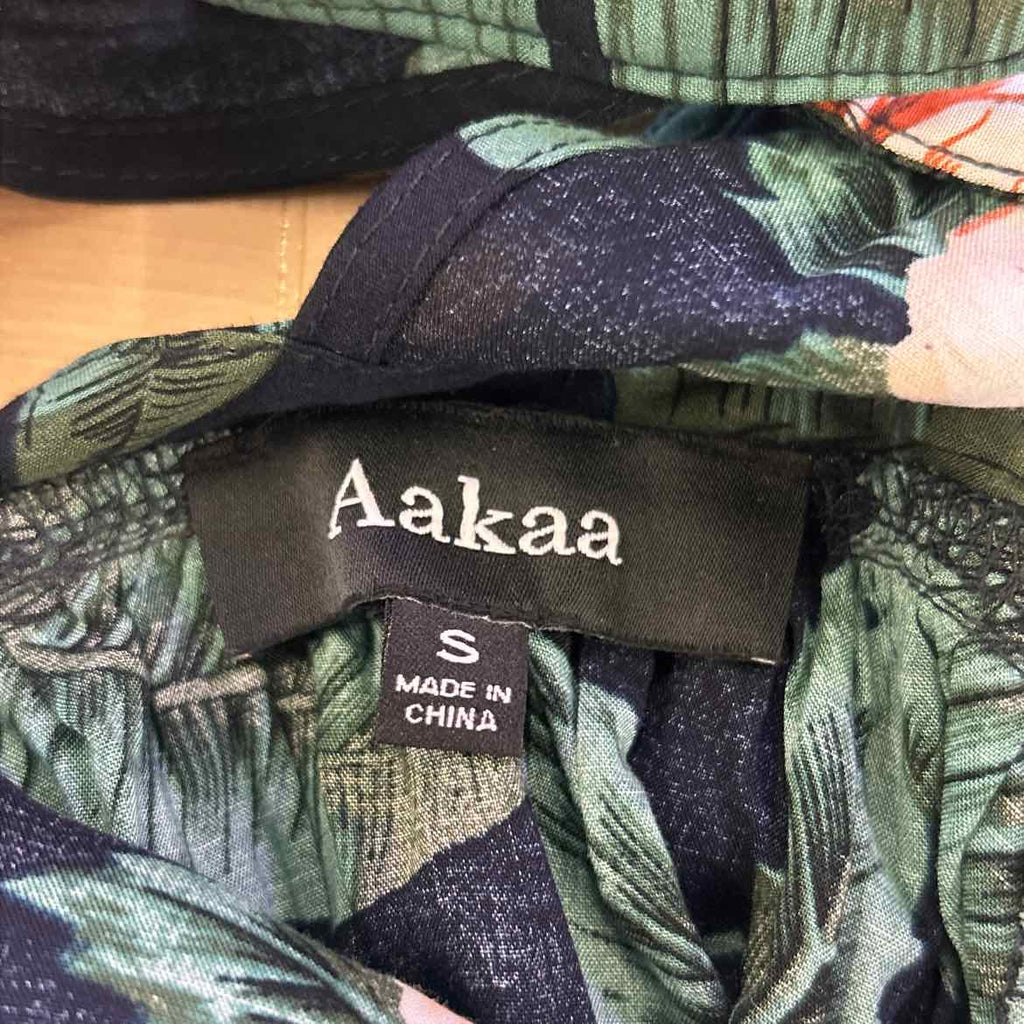 Aakaa Size S Multi-Color Preloved Dress