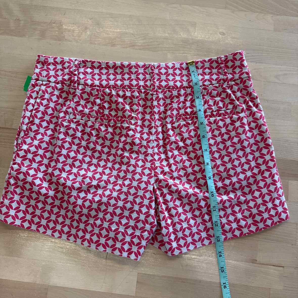 Loft Women Size 2 White Pink Black Preloved Shorts