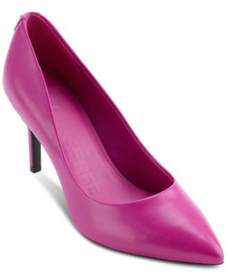 KARL LAGERFELD PARIS Womens Royale High-Heel Pumps Natural 11M