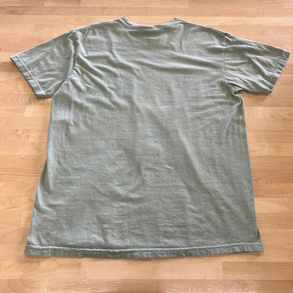 Comfort Colors Size L Green MENS T-shirt