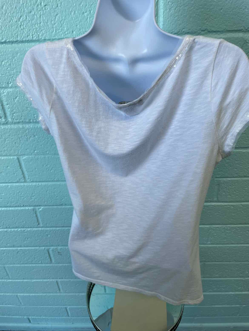 White House Black Market Size S White Knit Top