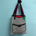 GUCCI Blue & Cream Totes