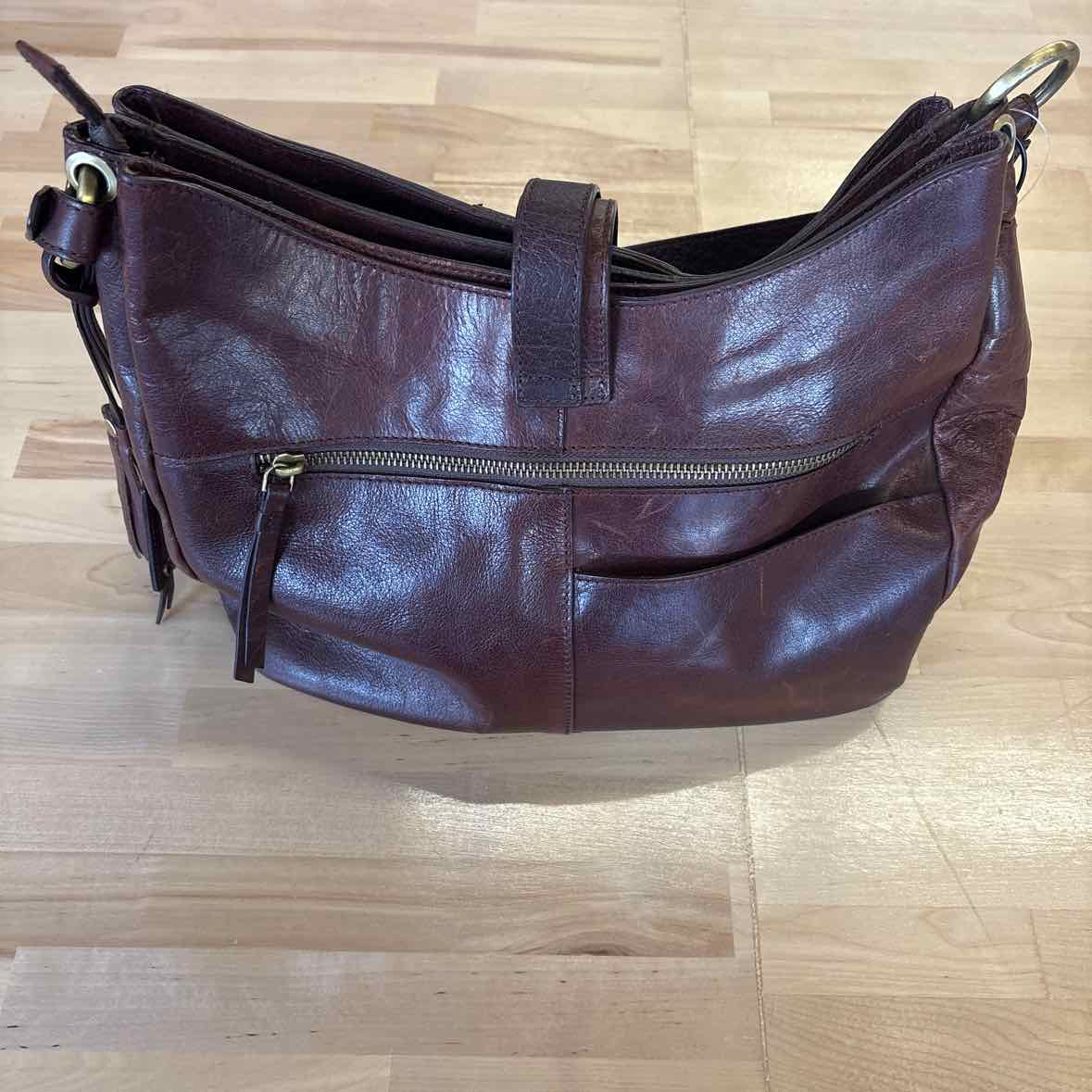 Diba True Brown Leather Handbag