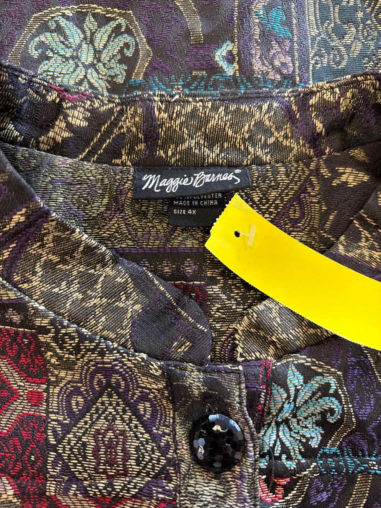 Maggie Barnes Size 4X Multi-Color Jacket