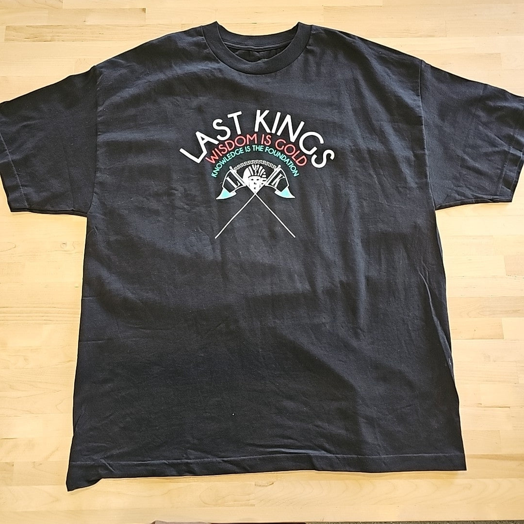 Last Kings Size 2XL Black MENS T-shirt