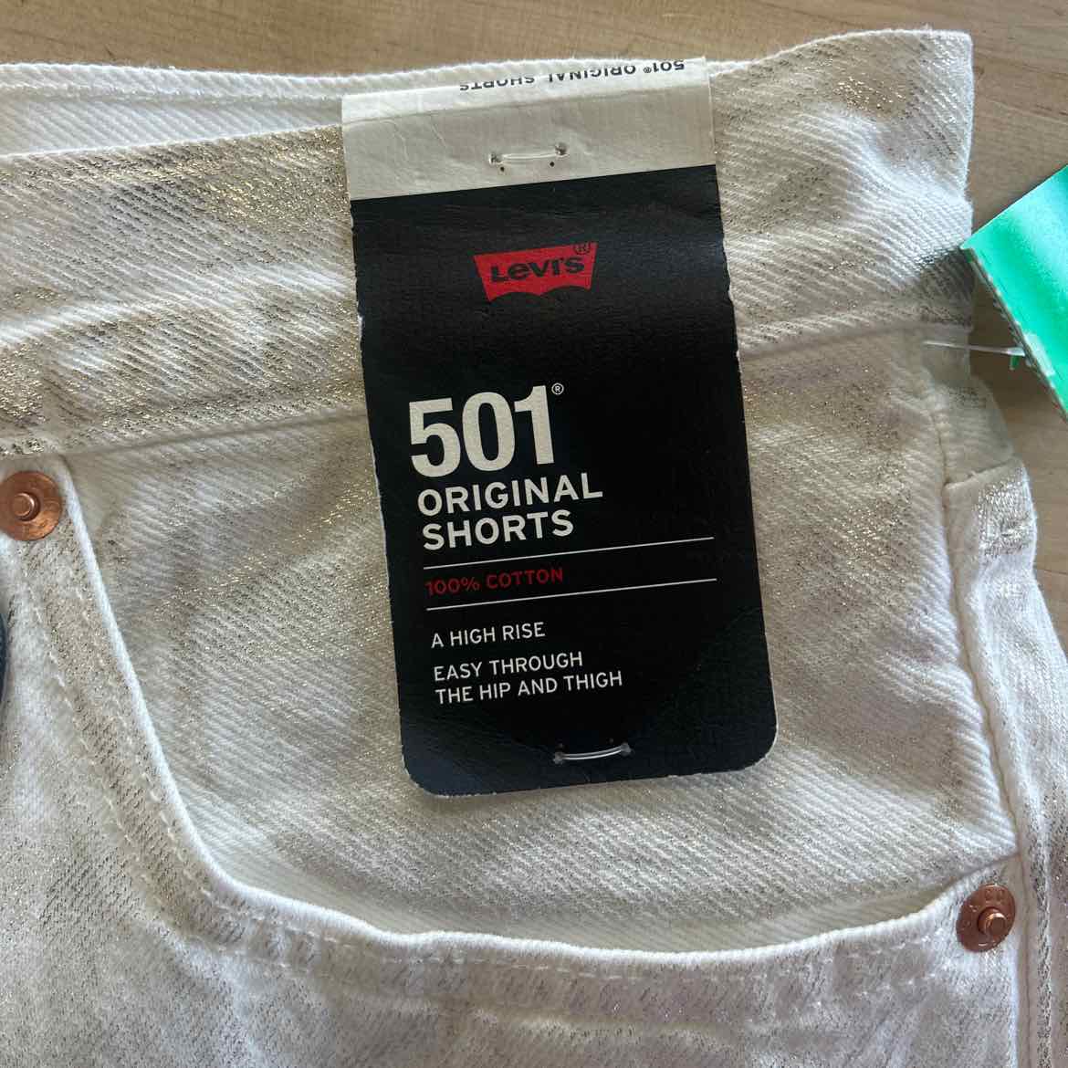 LEVI'S 501 Original Short in White - 32
