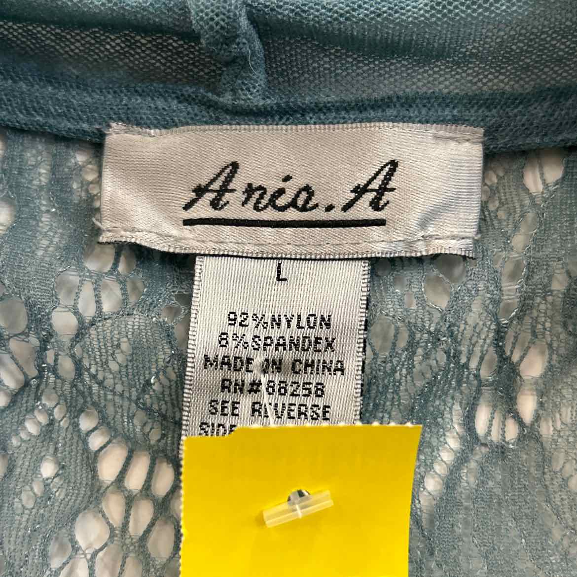 Ania A Size L Blue Duster