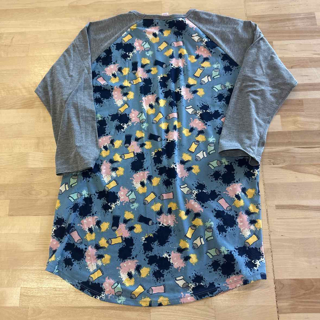 LulaRoe Size M Blue T-shirt