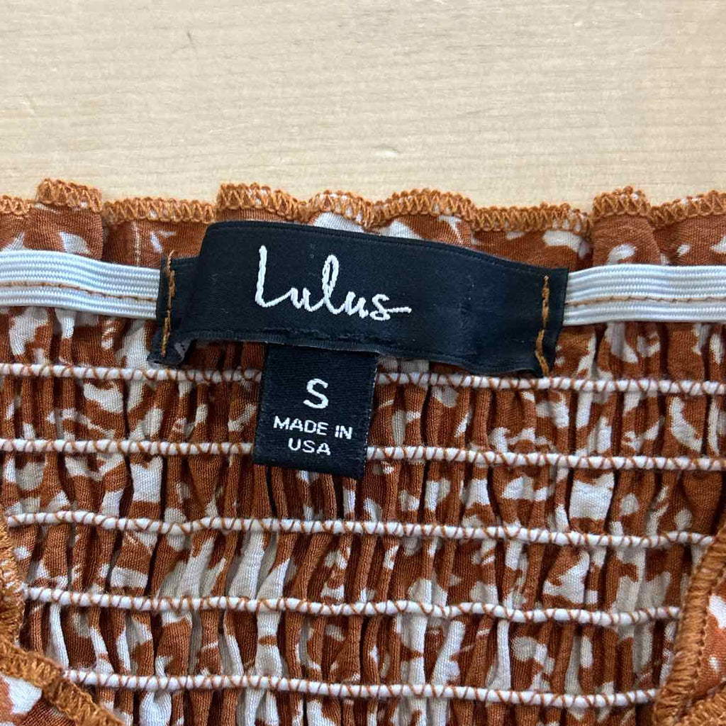 Lulus Size S Orange Preloved 2 pc Dress Set