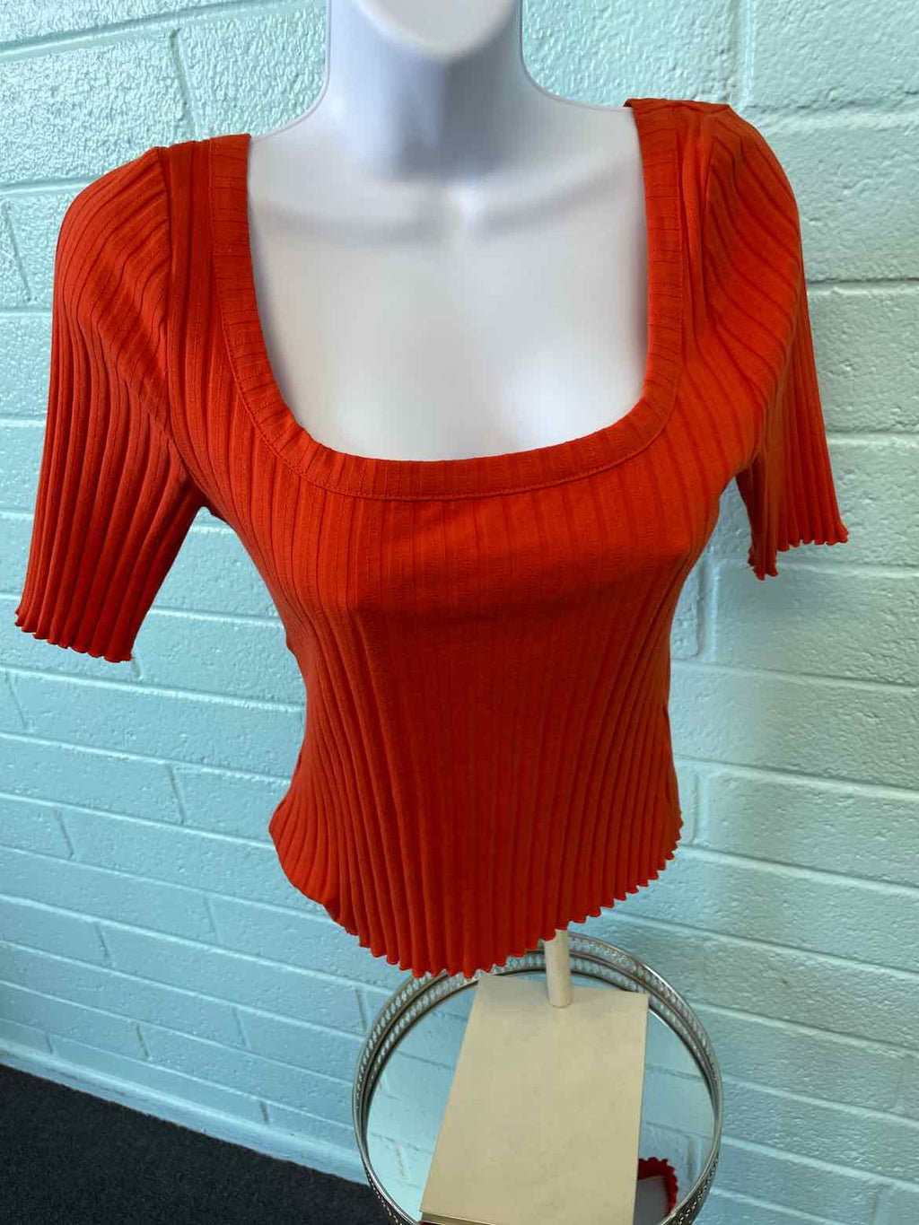 H&M Size M Orange Sweater