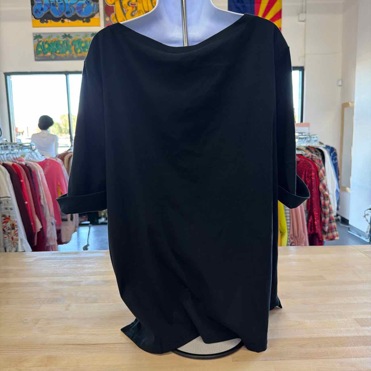 Ralph Lauren Size 3X Black New Long Sleeve