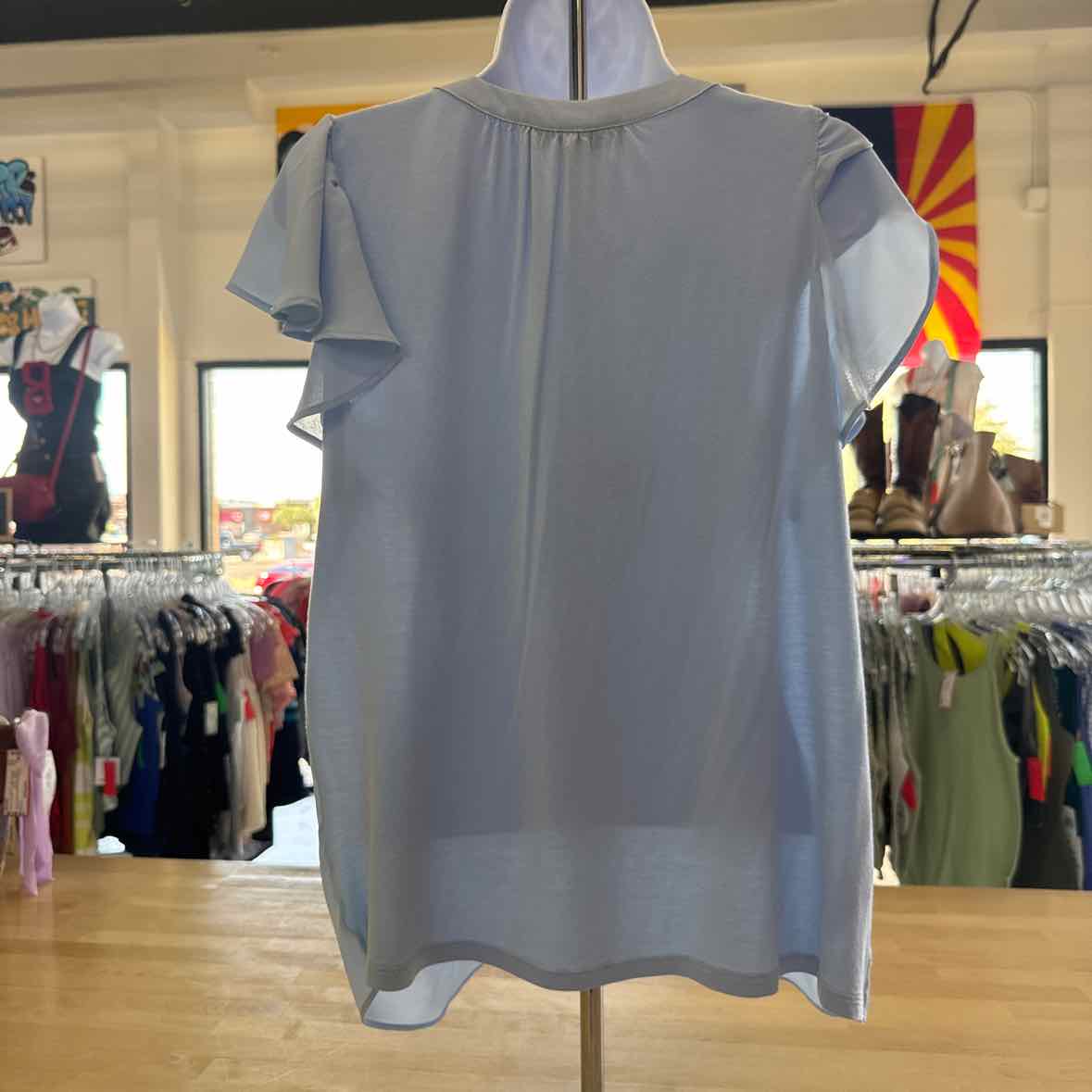 Loft Size S Blue Preloved Sleeveless
