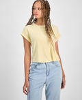 hippie rose Size L Cuffed Short-Sleeve Tee