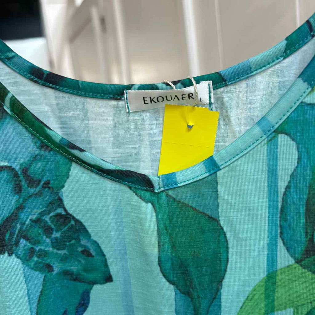 Ekouaer Size L Teal Preloved Dress