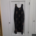 Puerto Rico Size M Black Polyester Preloved Dress