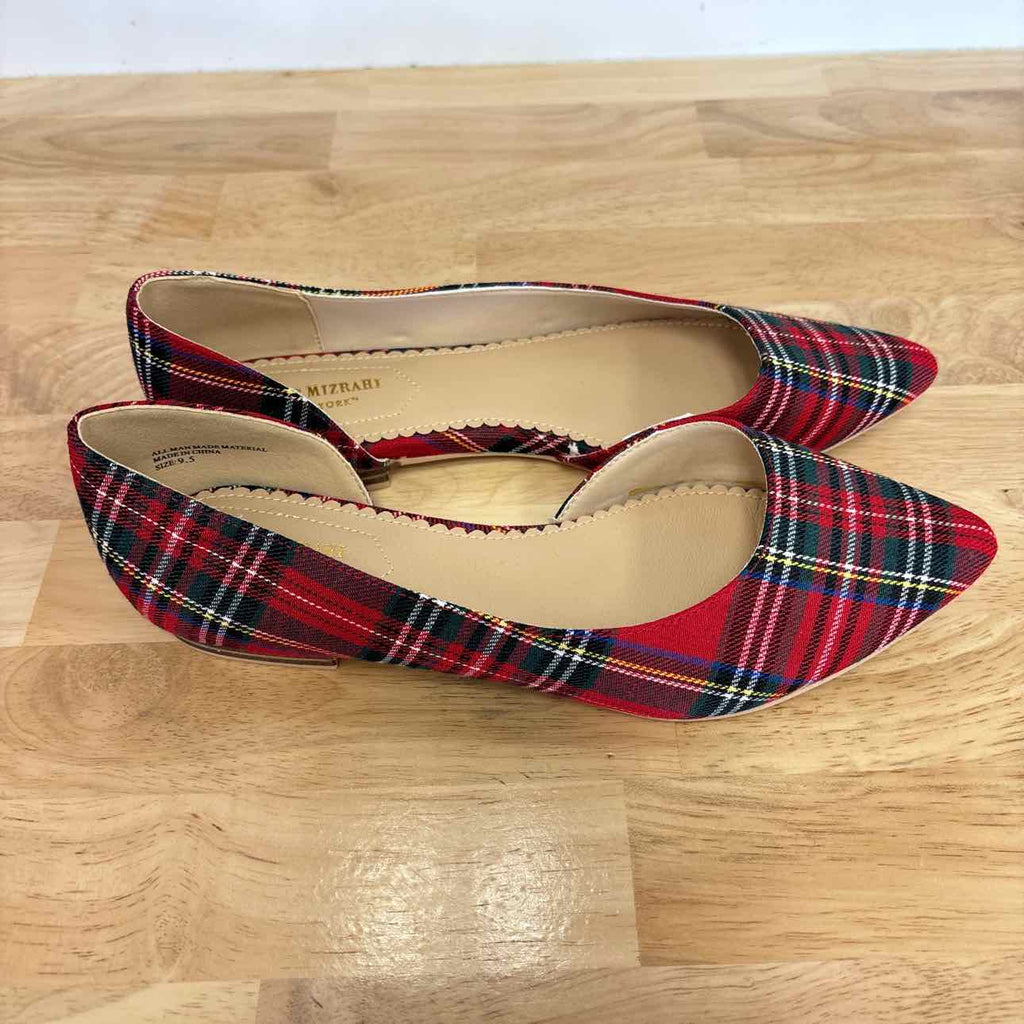 Isaac Mizrahi Size 9.5 Red Preloved Flats