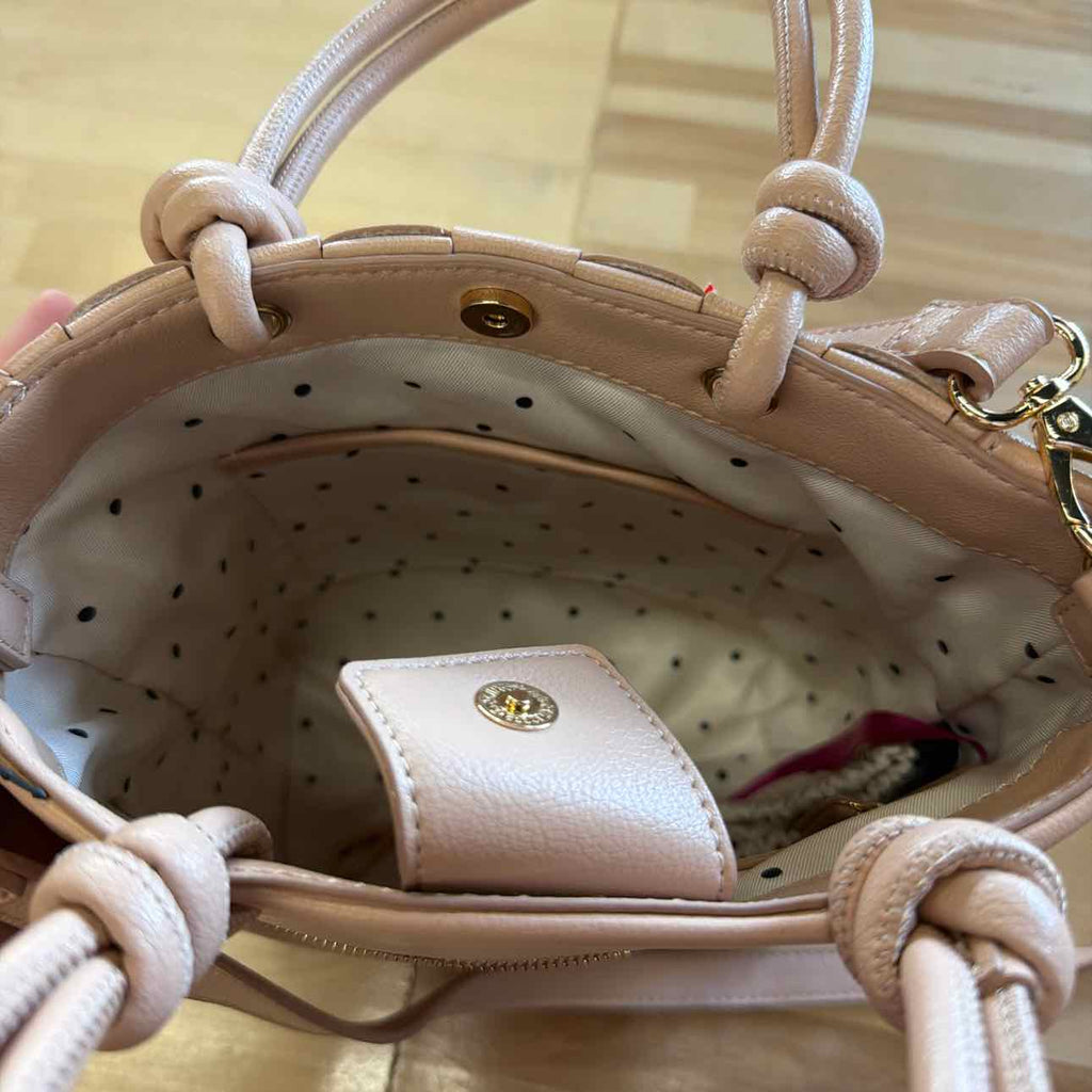 On 34th Lilianna Woven Bucket Bag- Chai