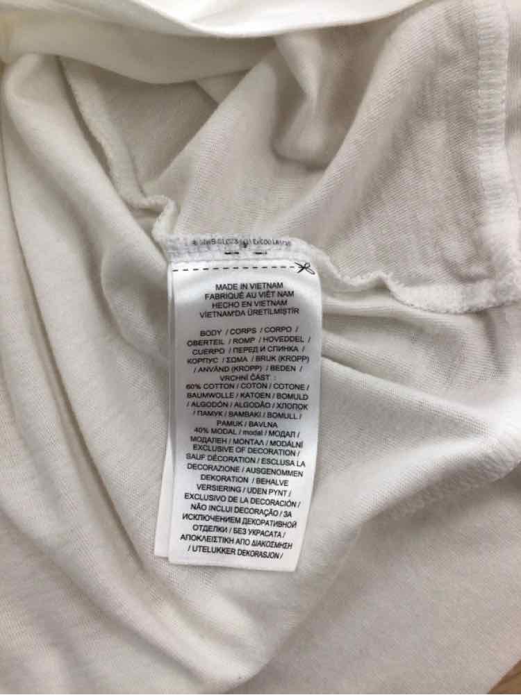 Ralph Lauren Size M White Preloved Blouse SS