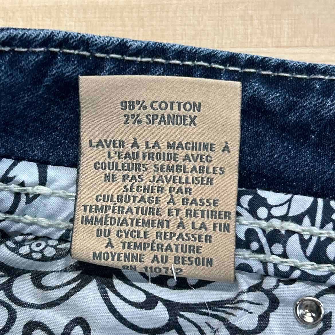 Studio 5 Size 18 Blue Denim Preloved Capris