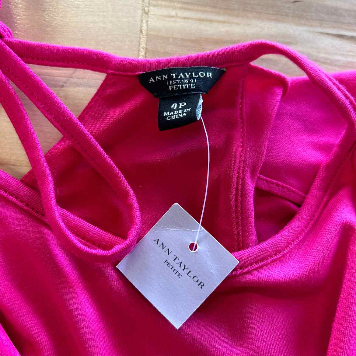 Ann Taylor Size 4P Pink Dress