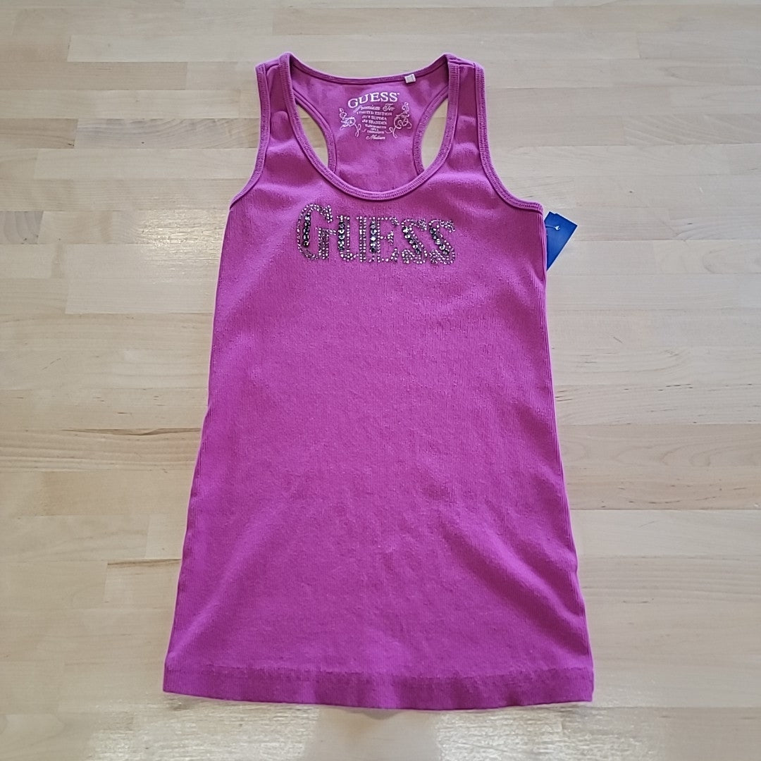 Guess Size M Pink Tank