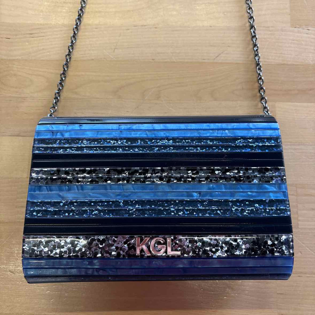 Kurt Geiger Blue Clutch
