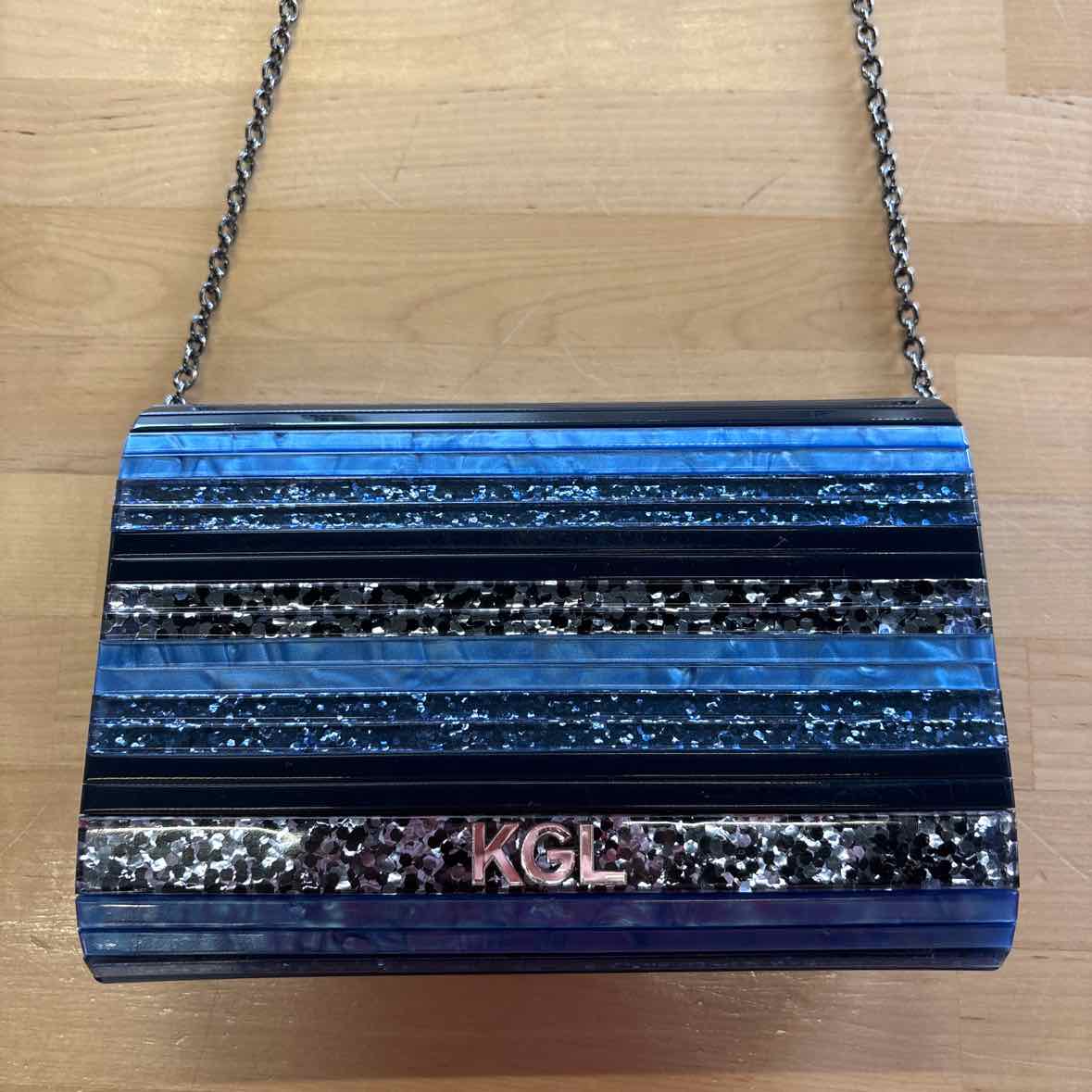 Kurt Geiger Blue Clutch