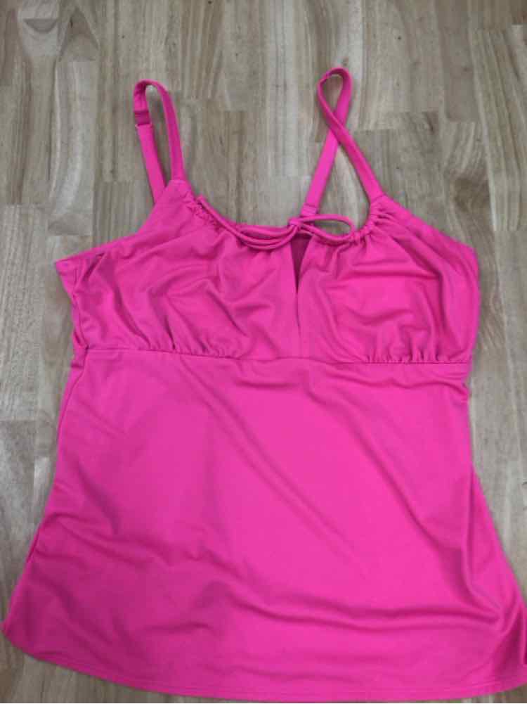 Cacique Size 20 Pink Swimsuit Bottom/Top