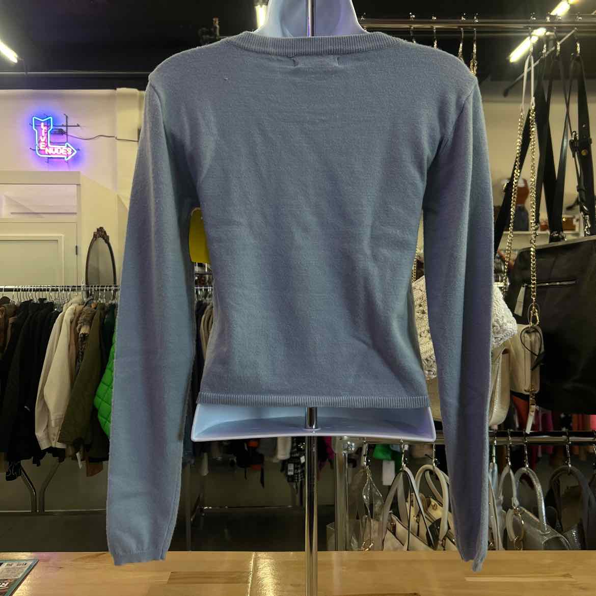 Sincerely Jules Size M Blue Sweater