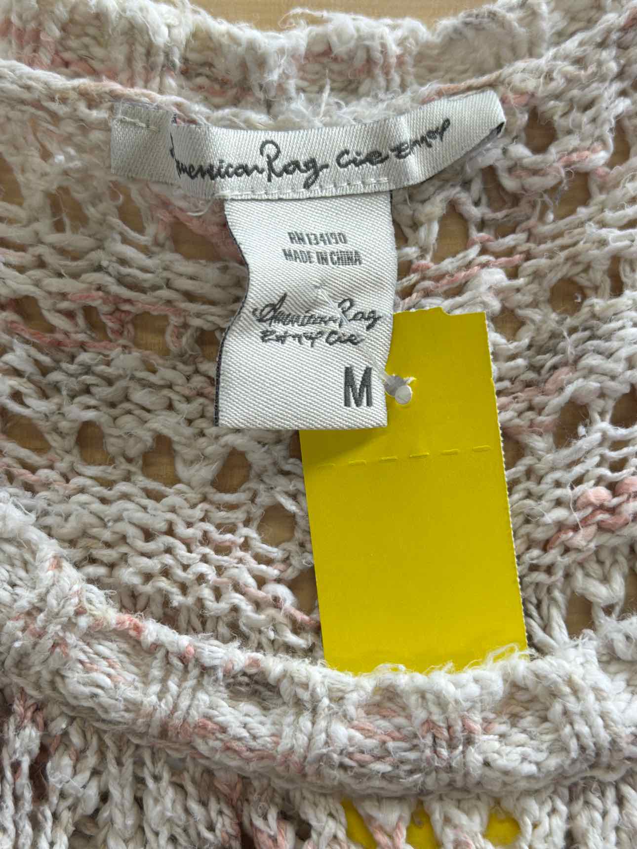 American Rag Size M Tan Knit Sweater