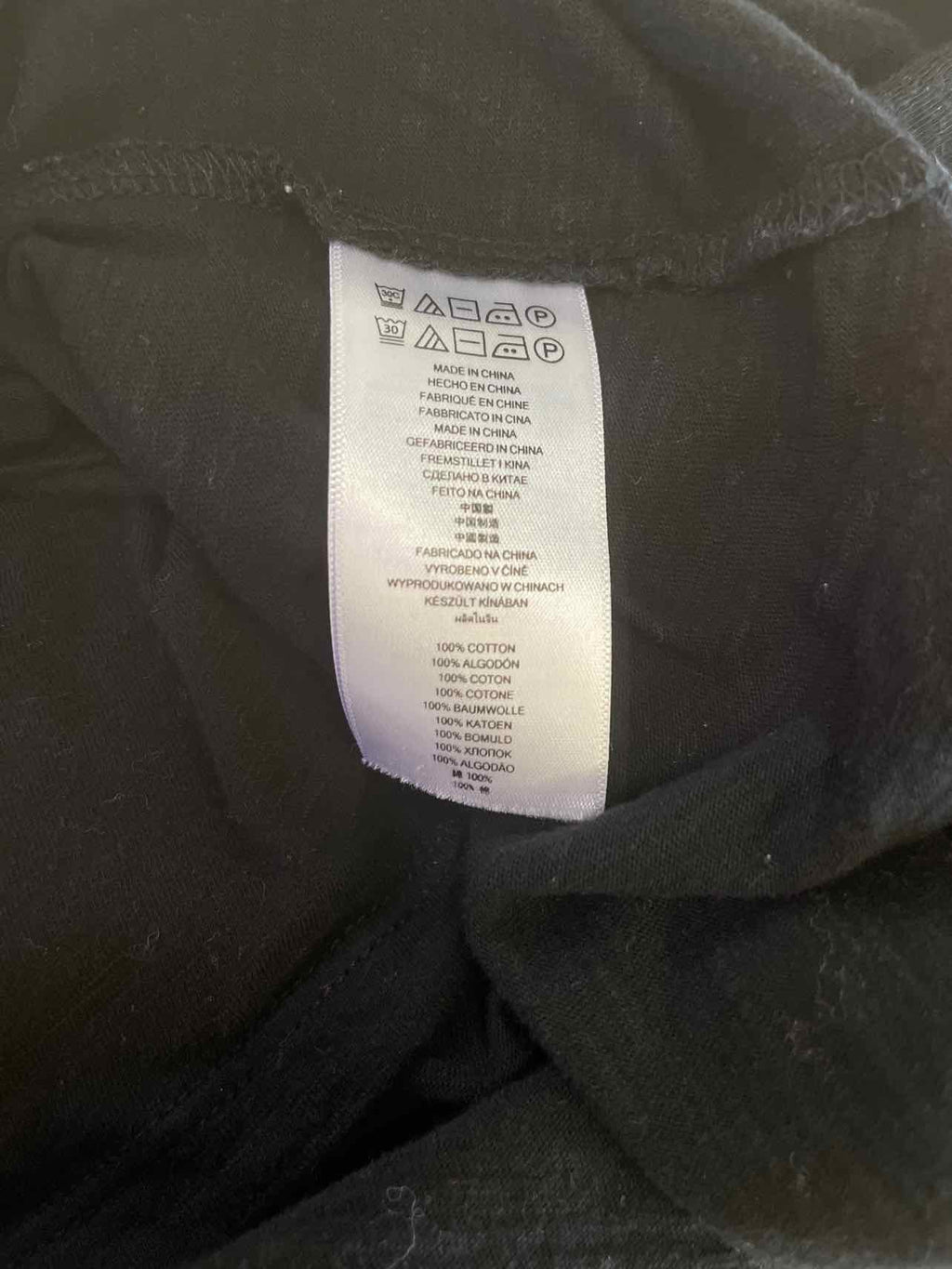 Michael Kors Size M Black Preloved T-Shirt SS