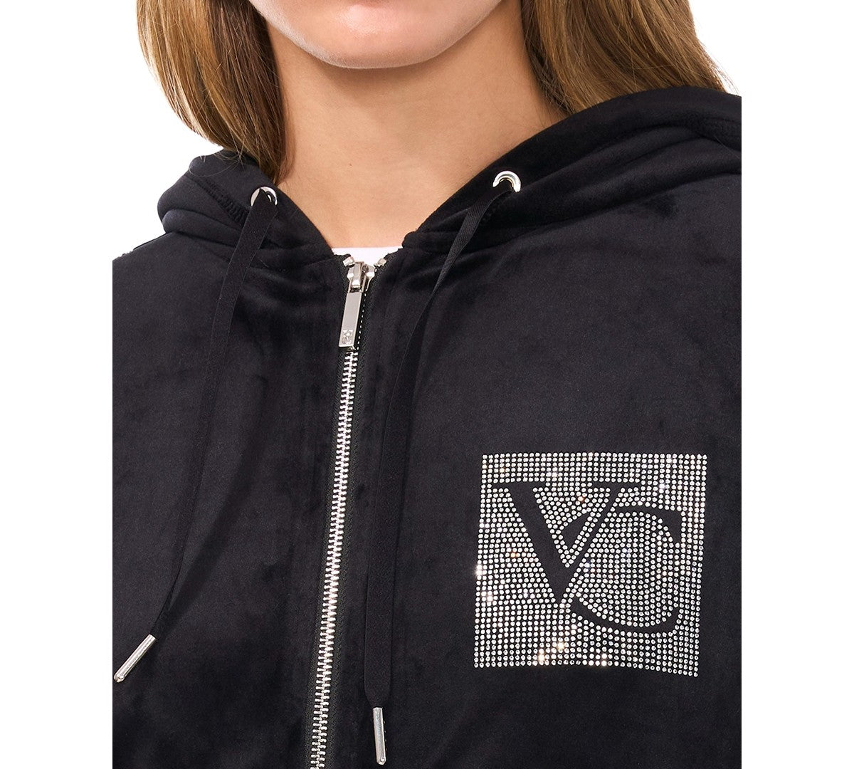 Vince Camuto Size S Black New Hoodie