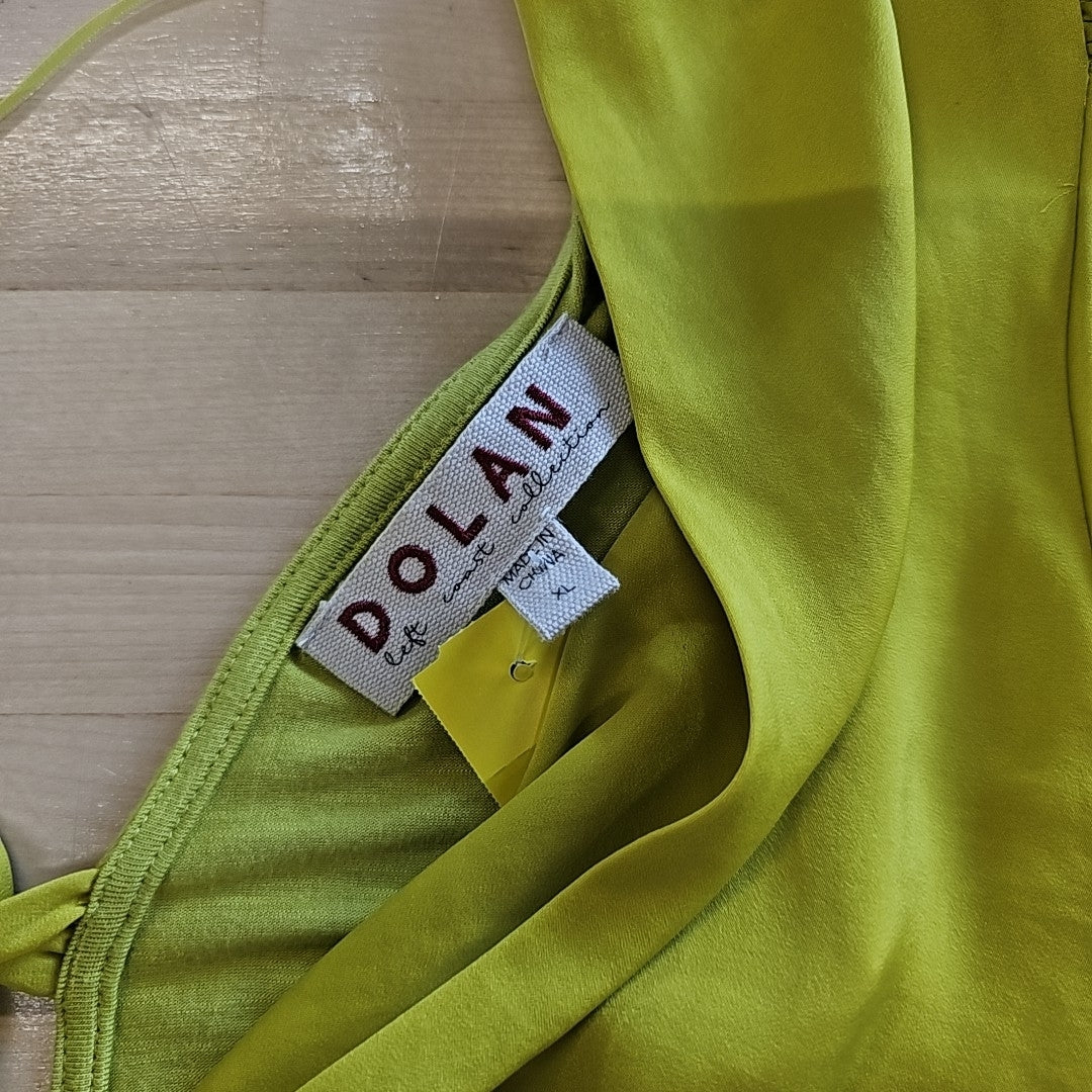 Dolan Size XL Green Blouse